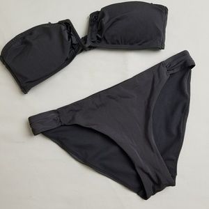 H&M dark grey bathing suit size 6